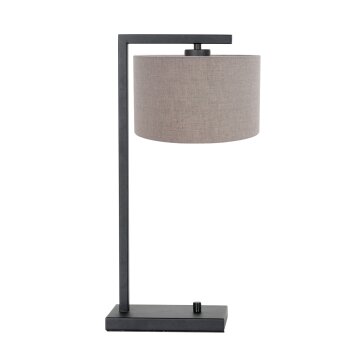 Lampe de table Steinhauer Stang Noir, 1 lumière