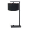 Lampe de table Steinhauer Stang Noir, 1 lumière