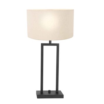 Lampe de table Steinhauer Stang Noir, 1 lumière