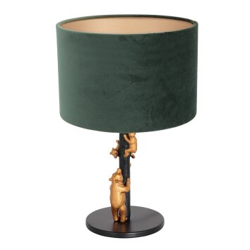 Lampe de table Steinhauer Animaux Or, Noir, 1 lumière