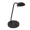 Lampe de table Steinhauer Biron LED Noir, 1 lumière