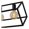 Suspension Lucide FABIAN Noir, 6 lumières