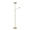 Lampadaire Lucide ZENITH LED Or, Laiton, 1 lumière