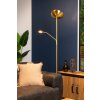 Lampadaire Lucide ZENITH LED Or, Laiton, 1 lumière