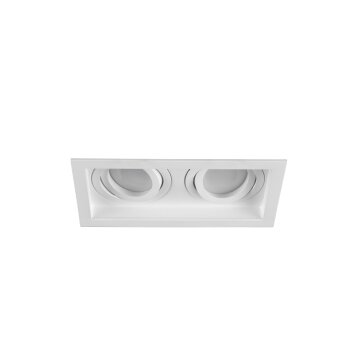 Plafonnier Trio Kenai LED Blanc, 2 lumières