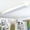 Plafonnier Iriondo LED Blanc, 1 lumière, Télécommandes