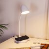 Lampe de table Grenoble LED Blanc, 1 lumière