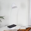 Lampe de table Grenoble LED Blanc, 1 lumière