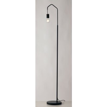 Lampadaire Cuyama Noir, 1 lumière