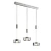 Suspension Fischer & Honsel Lavin LED Nickel mat, 3 lumières