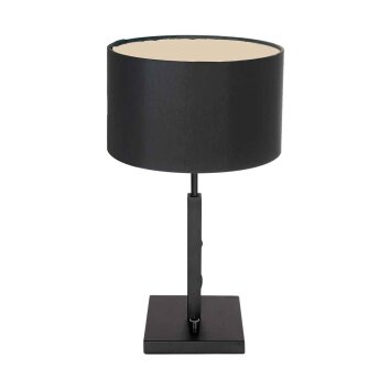 Lampe de table Steinhauer Stang Noir, 1 lumière