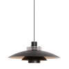 Suspension Steinhauer Flinter Noir, 1 lumière