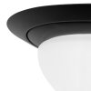 Plafonnier Steinhauer Ikaro LED Noir, 1 lumière