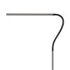 Lampadaire Steinhauer Serpent LED Acier inoxydable, 1 lumière