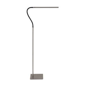 Lampadaire Steinhauer Serpent LED Acier inoxydable, 1 lumière