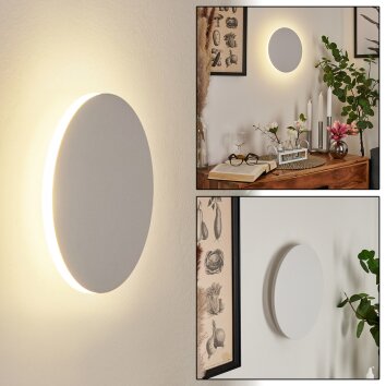 Applique murale Comallo LED Blanc, 1 lumière