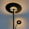 Lampadaire Fischer & Honsel Dent LED Noir, 1 lumière