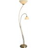 Lampadaire Steinhauer CAPRI Bronze, 2 lumières