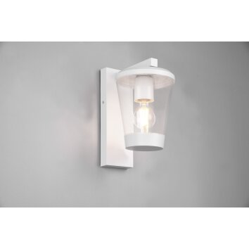 Applique murale d'extérieur Trio Cavado Blanc, 1 lumière