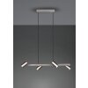 Suspension Trio MARLEY Nickel mat, 4 lumières