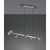 Suspension Trio MARLEY Nickel mat, 6 lumières