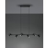 Suspension Trio MARLEY Noir, 6 lumières