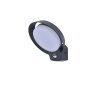 Applique murale d'extérieur Lutec POLO LED Anthracite, 1 lumière, Détecteur de mouvement