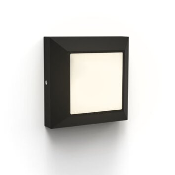 Applique murale d'extérieur Lutec HELENA LED Noir, 1 lumière