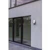 Applique murale d'extérieur Lutec ELARA LED Anthracite, 1 lumière, Détecteur de mouvement