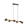 Suspension Trio MARLEY Noir, 6 lumières