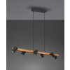 Suspension Trio MARLEY Noir, 6 lumières