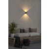 Applique murale d'extérieur Konstsmide Gela LED Anthracite, 2 lumières