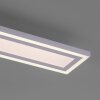 Plafonnier Leuchten Direkt EDGING LED Blanc, 2 lumières, Télécommandes