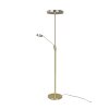 Lampadaire Trio Franklin LED Laiton, 2 lumières