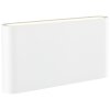 Applique murale d'extérieur Brilliant Welbie LED Blanc, 1 lumière