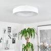 Plafonnier Playas LED Blanc, 1 lumière