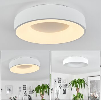 Plafonnier Playas LED Blanc, 1 lumière