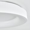 Plafonnier Playas LED Blanc, 1 lumière