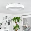 Plafonnier Playas LED Blanc, 1 lumière