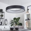 Suspension Playas LED Noir, 1 lumière