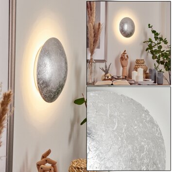 Applique murale Storkyro LED Argenté, 1 lumière