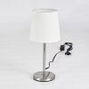 Lampe de table Sikala Nickel mat, 1 lumière