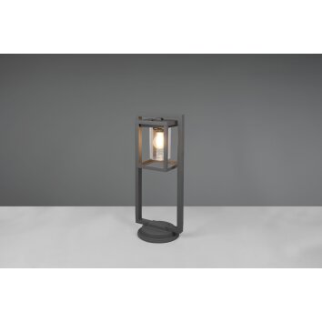 Borne lumineuse Trio Lunga Anthracite, 1 lumière