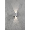 Applique murale Konstsmide Cremona LED Gris, 2 lumières