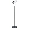 Lampadaire Eglo MARGHERA-Z LED Noir, 4 lumières, Changeur de couleurs