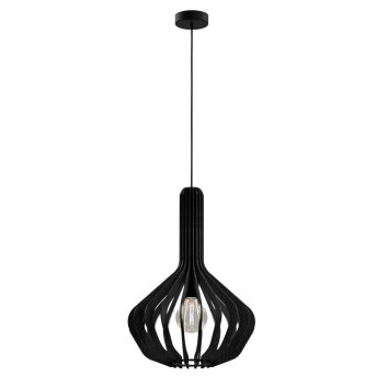 Suspension Eglo VELASCO Noir, 1 lumière