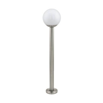 Lampadaire d'extérieur Eglo NISIA-Z LED Acier inoxydable, 1 lumière