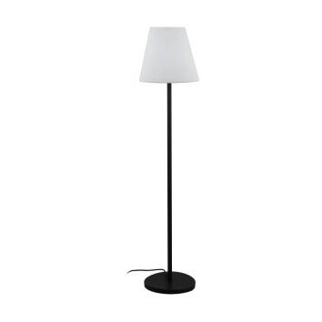 Lampadaire d'extérieur Eglo ALGHERA Noir, 1 lumière