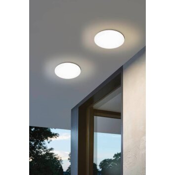 plafonnier extérieur Eglo RONCO LED Blanc, 1 lumière