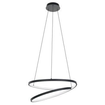 Suspension Eglo RUOTALE LED Noir, 1 lumière